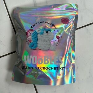 Woobles Billy Unicorn Kit Crochet Brand New Sealed